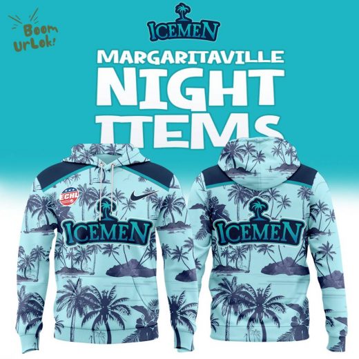 Jacksonville Icemen x Margaritaville Night Hoodie – Limited 2024 Design