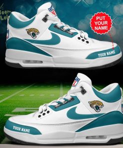 Jacksonville Jaguars Air Jordan 3 Shoes Personalized – Custom Fan Gear