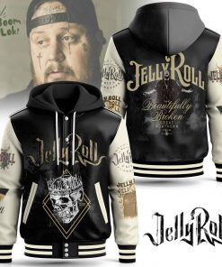 Jelly Roll Hooded Baseball Jacket – Exclusive Design