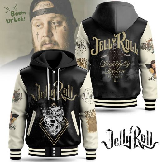 Jelly Roll Hooded Baseball Jacket – Exclusive Design