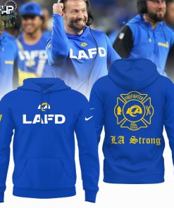 LAFD Los Angeles Rams Limited Edition Hoodie – Firefighter Tribute