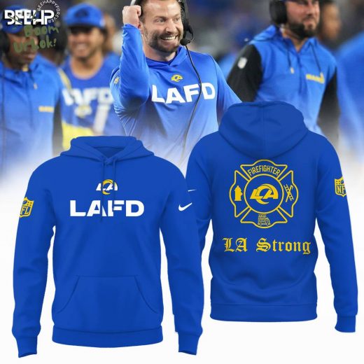 LAFD Los Angeles Rams Limited Edition Hoodie – Firefighter Tribute