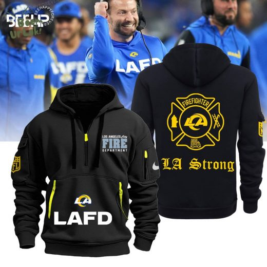 LAFD Los Angeles Rams New Limited Edition Hoodie – First Responder