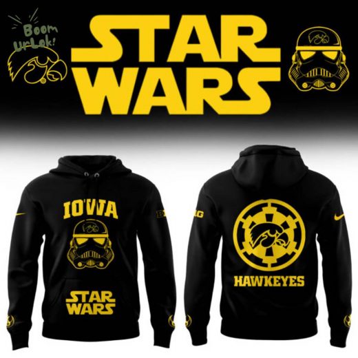 Limited Edition Iowa Basketball x Star Wars Hoodie 2025