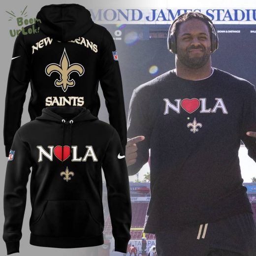 Limited Edition “Nola Strong” New Orleans Saints Hoodie