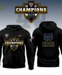 Limited Edition Notre Dame Football Bowl Championship Black Hoodie