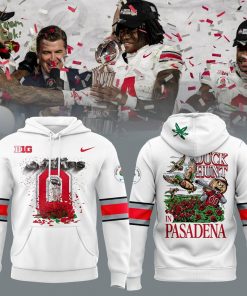 Limited Edition Ohio State Buckeyes College Football Playoff 2025 Rose Bowl Champions Hoodie