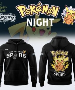 Limited Edition San Antonio Spurs x Pokémon Night Hoodie 2025