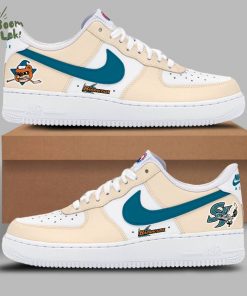 Limited Edition San Jose Barracuda Hockey Night AF1 Sneakers 2025