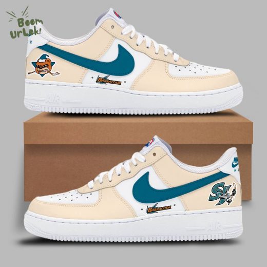 Limited Edition San Jose Barracuda Hockey Night AF1 Sneakers 2025