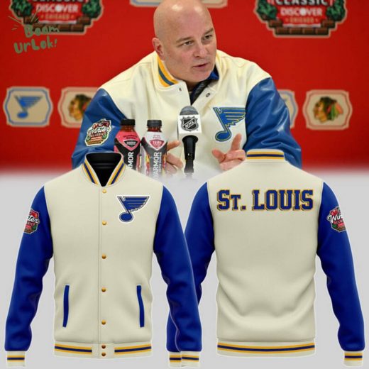 Limited St. Louis Blues Winter Classic 2025 Jacket – Premium Design