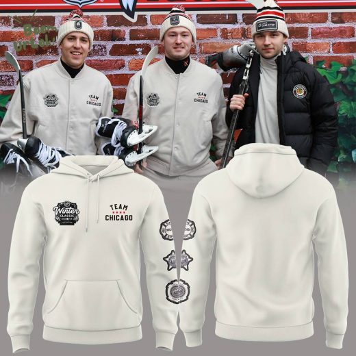 Limited Team Chicago Winter Classic 2025 Hoodie – NHL Collection