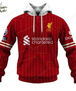 Liverpool F.C. Home Jersey Style Hoodie 2025