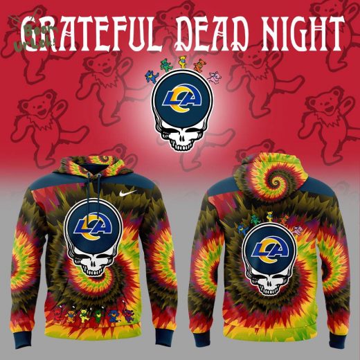 Los Angeles Rams Grateful Dead Night Hoodie – Limited Edition