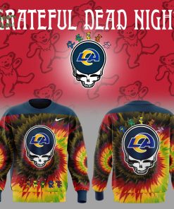 Los Angeles Rams Grateful Dead Night Sweatshirt – Fan Gear