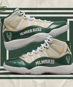 MIL Bucks 2024 Emirates National Basketball Championship Air Jordan 11 Sneakers