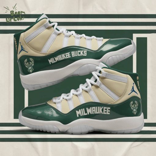 MIL Bucks 2024 Emirates National Basketball Championship Air Jordan 11 Sneakers