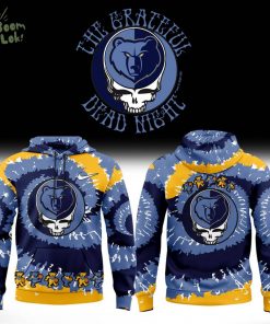 Memphis Grizzlies Grateful Dead Night Hoodie – Limited Edition 2025