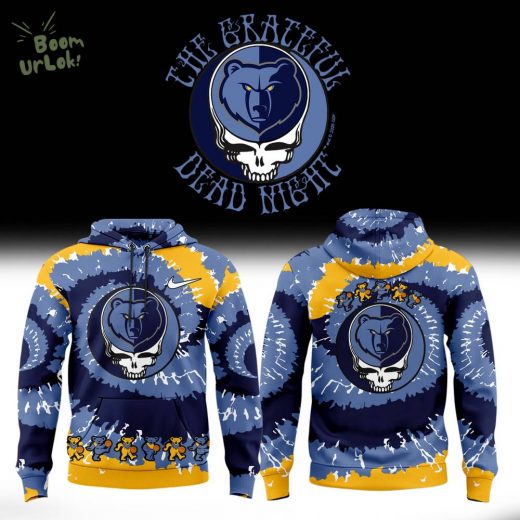 Memphis Grizzlies Grateful Dead Night Hoodie – Limited Edition 2025