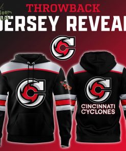 Men’s Cincinnati Cyclones Throwback Night 2024 Limited Edition Pullover Hoodie