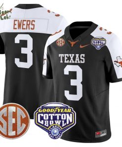 Men’s Texas Longhorns Cotton Bowl Patch Jersey – Vapor Limited Edition