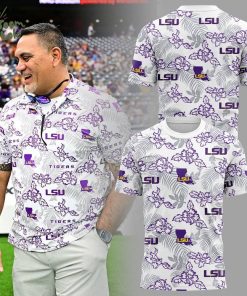 Men’s White LSU Tigers Performance T-shirt – Casual Sportswear