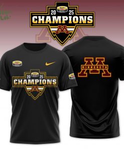 Minnesota Football 2025 Duke’s Mayo Bowl Champions Gear