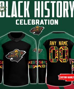 Minnesota Wild Black History Celebration Ticket Pack Jersey 2025