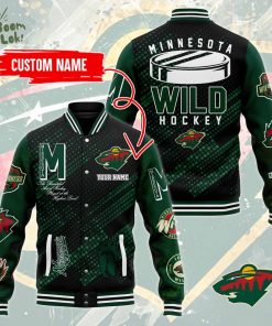 Minnesota Wild Bomber Jacket 2024 New Edition