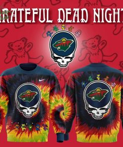 Minnesota Wild Grateful Dead Night Sweatshirt 2024