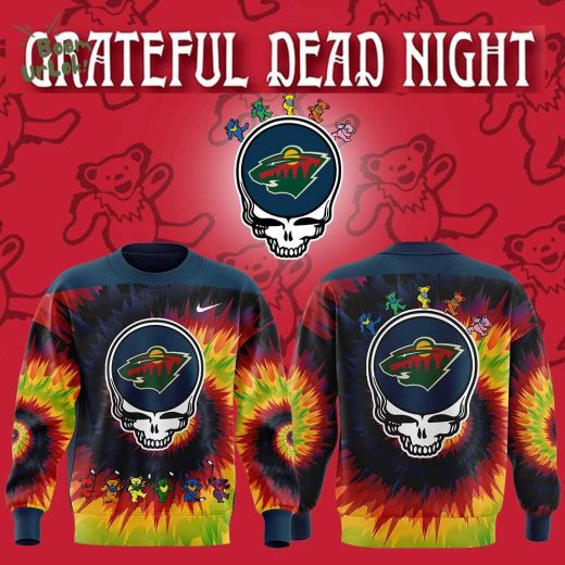 Minnesota Wild Grateful Dead Night Sweatshirt 2024