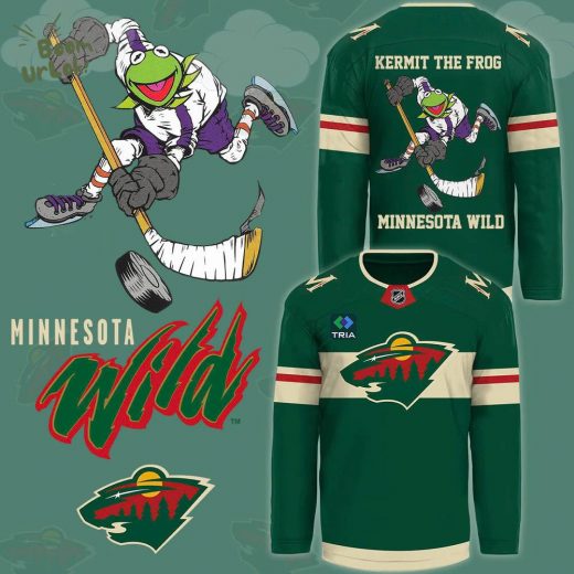 Minnesota Wild Kermit the Frog NHL Jersey 2025