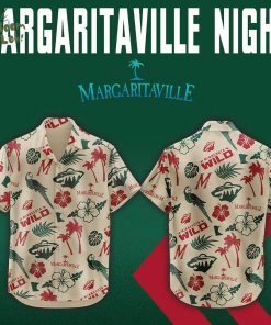 Minnesota Wild x Margaritaville Night Premium Hawaii Shirt – Special Edition