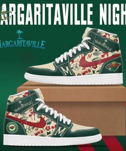 Minnesota Wild x Margaritaville Night Premium Shoes – Custom Design