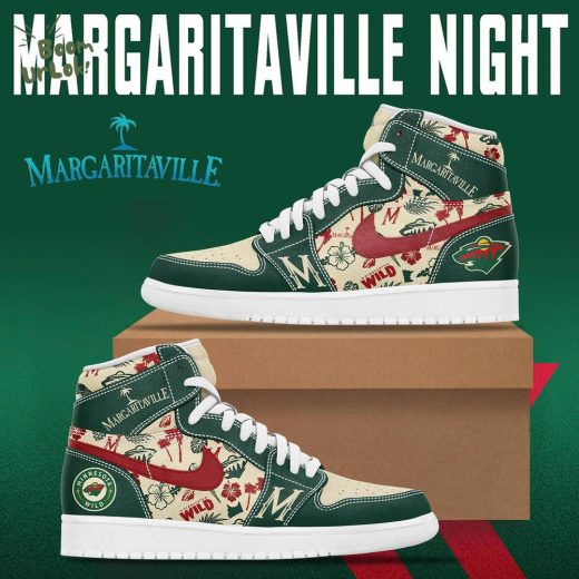 Minnesota Wild x Margaritaville Night Premium Shoes – Custom Design