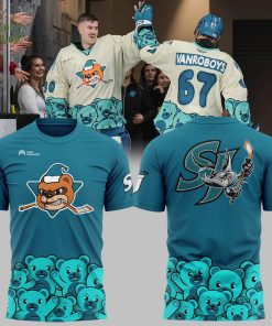 New Special Design San Jose Barracuda T-shirt 2025