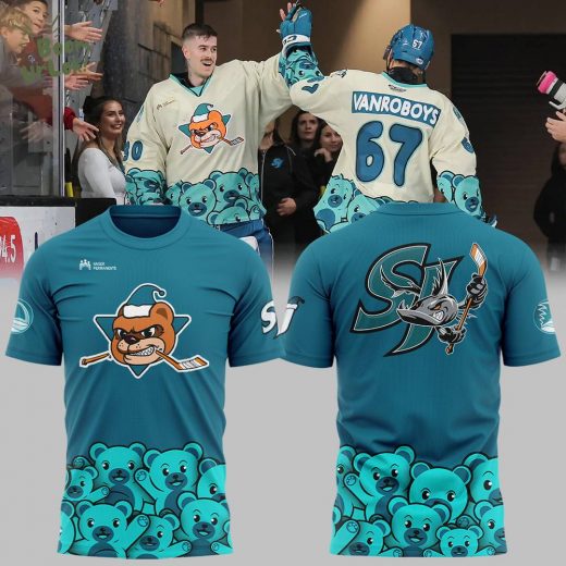 New Special Design San Jose Barracuda T-shirt 2025