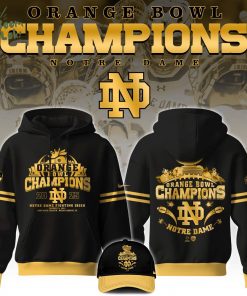 Notre Dame Fighting Irish 2025 Orange Bowl Champions Hoodie Limited Edition