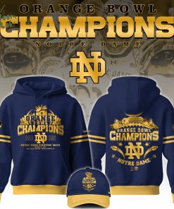 Notre Dame Fighting Irish 2025 Orange Bowl Champions Limited Edition Hoodie