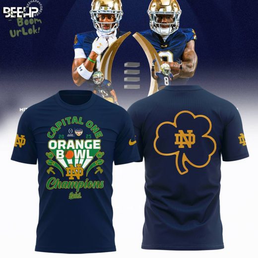 Notre Dame Fighting Irish 2025 Orange Bowl Champions Limited Edition Shirt