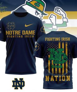 Notre Dame Fighting Irish 3D Football Shirt Limited Edition