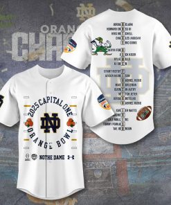 Notre Dame Fighting Irish Football Baseball Jersey – 2025 Edition