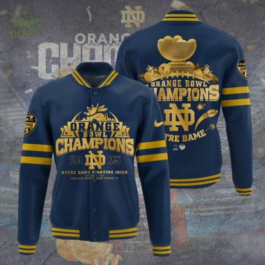 Notre Dame Fighting Irish Football Varsity Jacket 2025