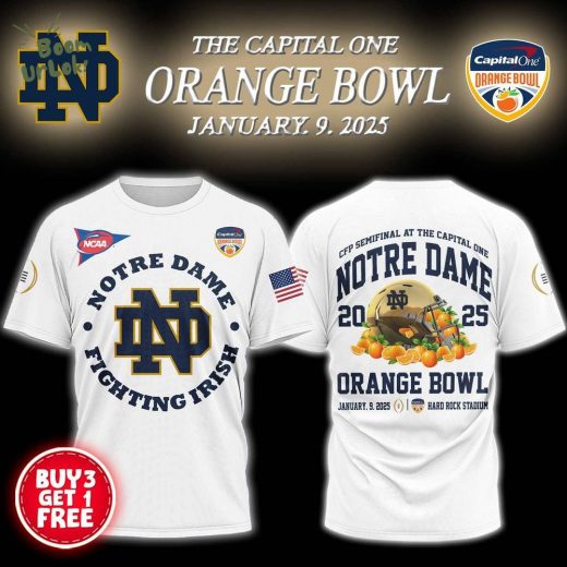 Notre Dame Fighting Irish Orange Bowl Premium Shirt 2025