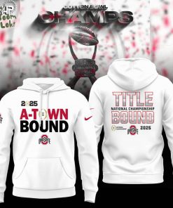 Ohio State Buckeyes College Football Playoff 2025 Cotton Bowl Champions Hoodie