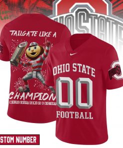 Ohio State Buckeyes Custom Football Jersey 2024