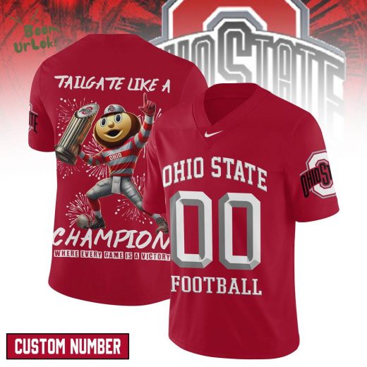 Ohio State Buckeyes Custom Football Jersey 2024