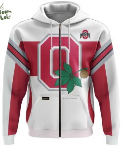 Ohio State Buckeyes Football 2025 Limited Edition 3D Zip Hoodie