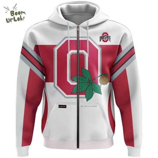 Ohio State Buckeyes Football 2025 Limited Edition 3D Zip Hoodie