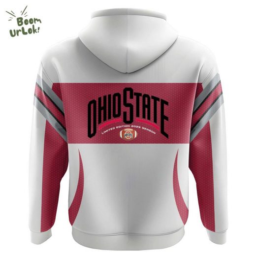 Ohio State Buckeyes Football 2025 Limited Edition 3D Zip Hoodie